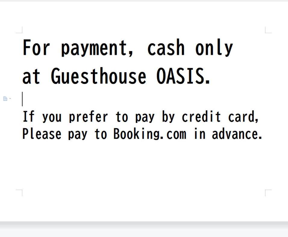 Guesthouse Oasis 오사카 외부 사진